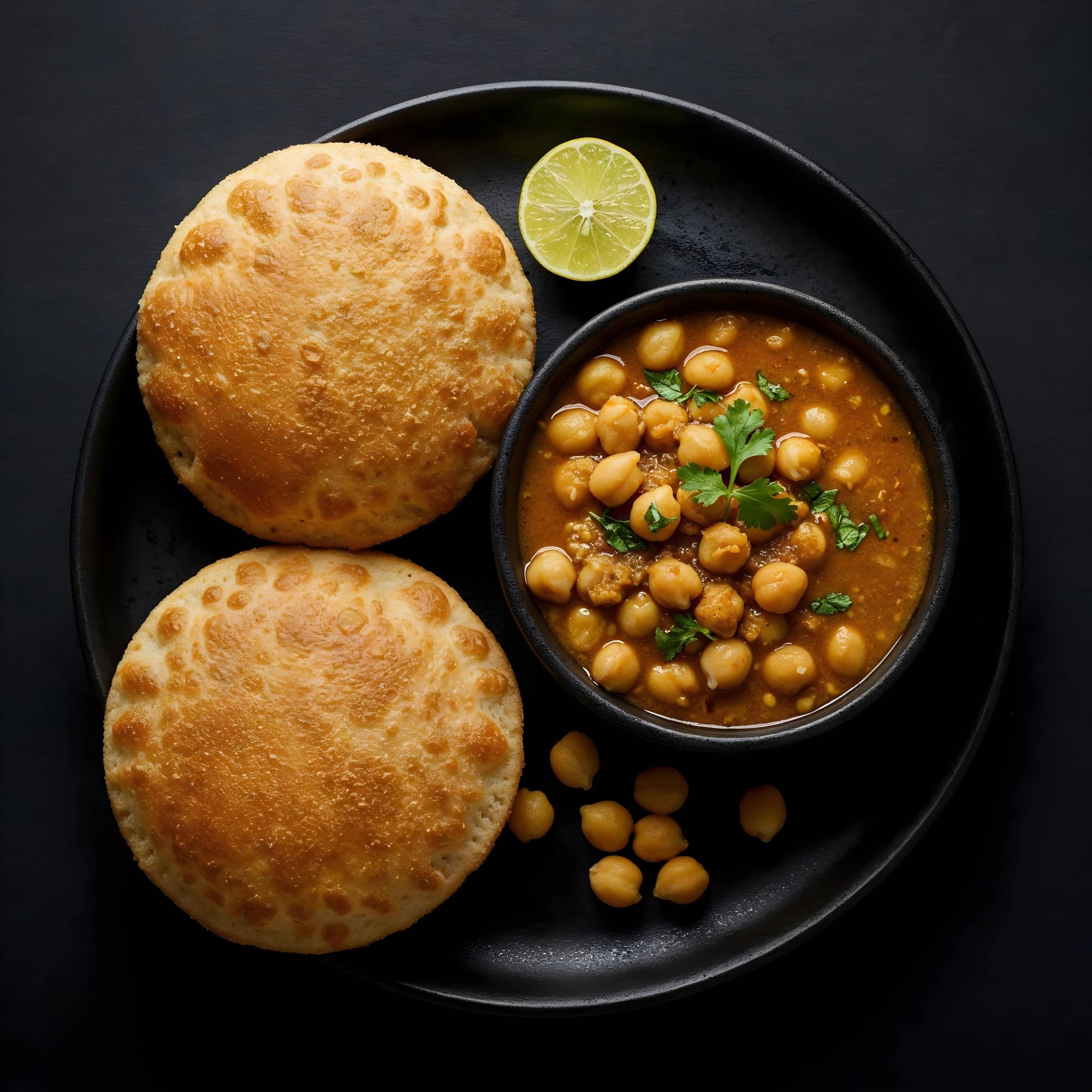 Poori (4 nos.) (illustrative photo)
