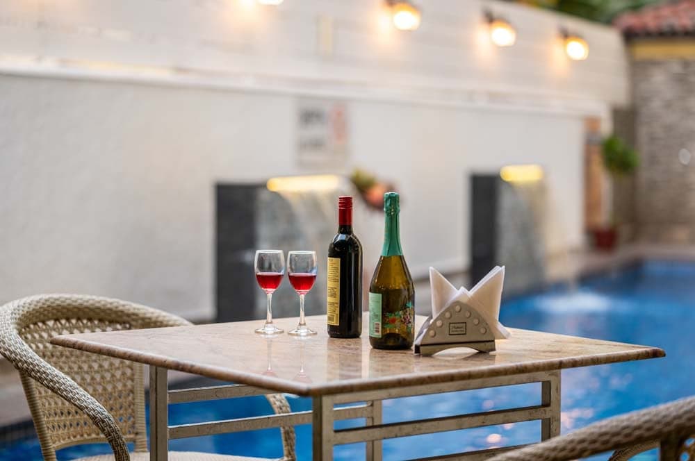 Pool deck