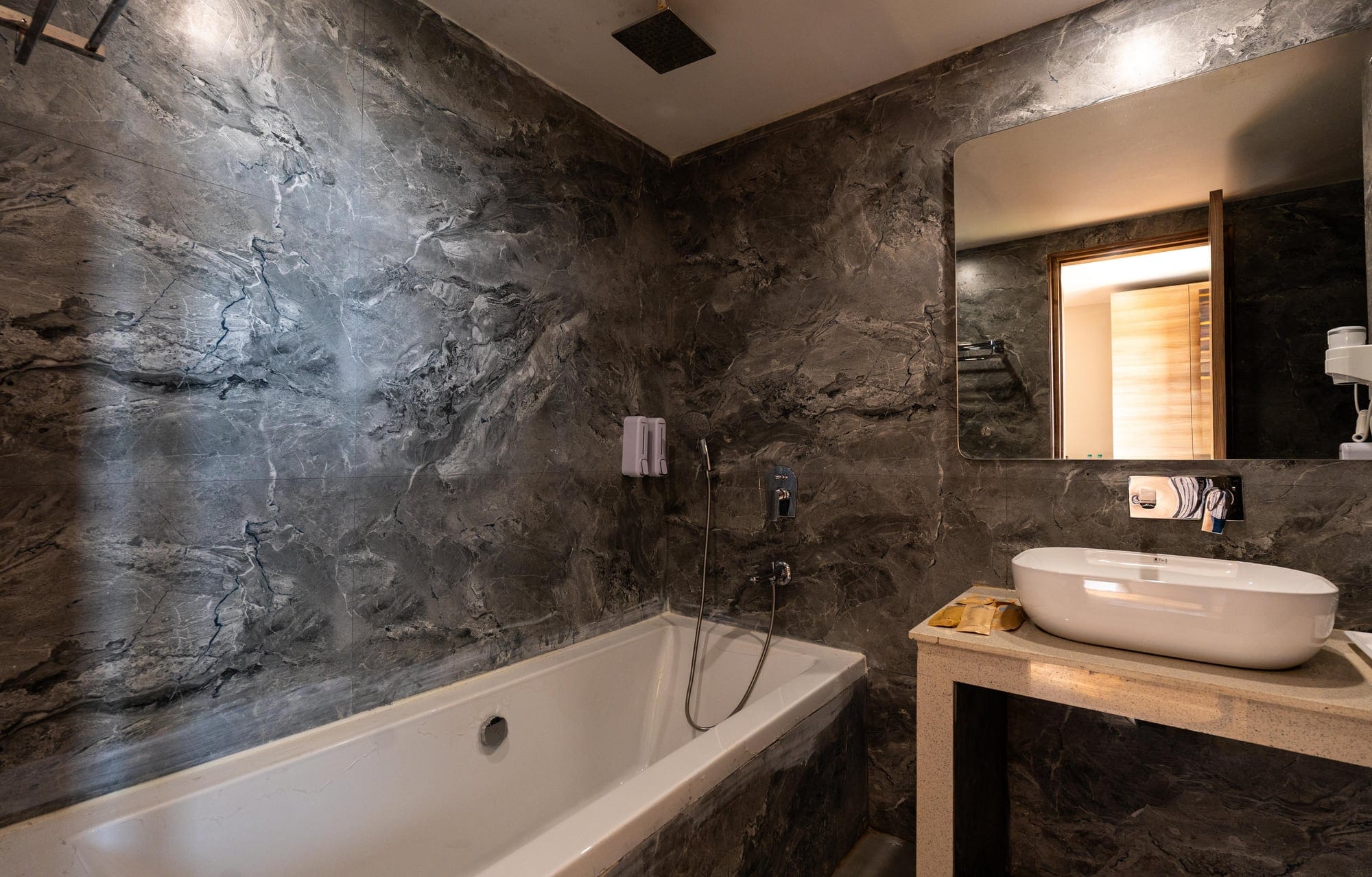 Bathtub in the Deluxe Pool View room